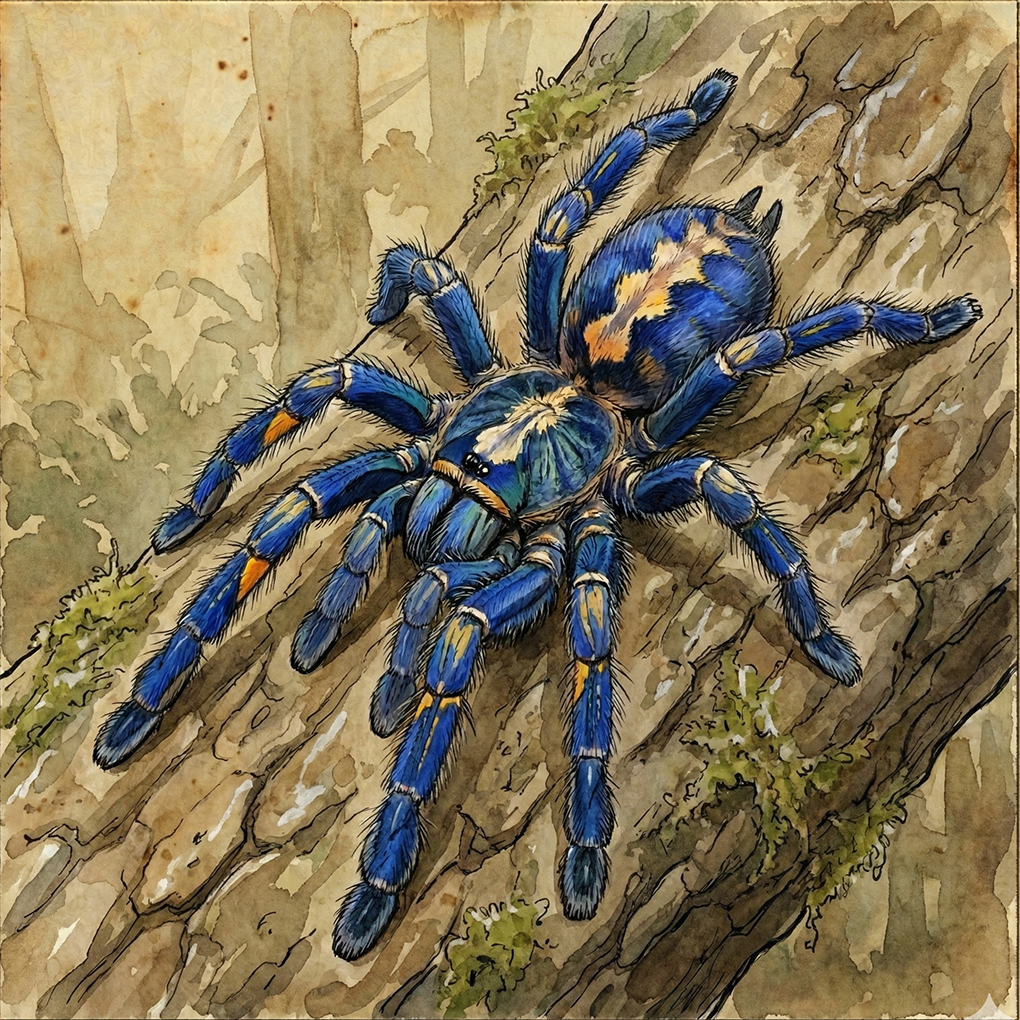 Indian Peacock Tarantula